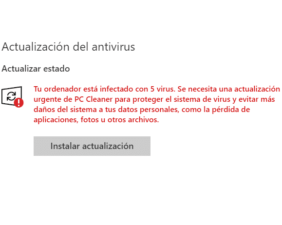 Actualización Windows